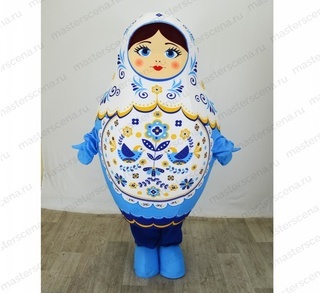 Матрешка 4 Гжель